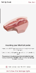 Insert Probe Screen