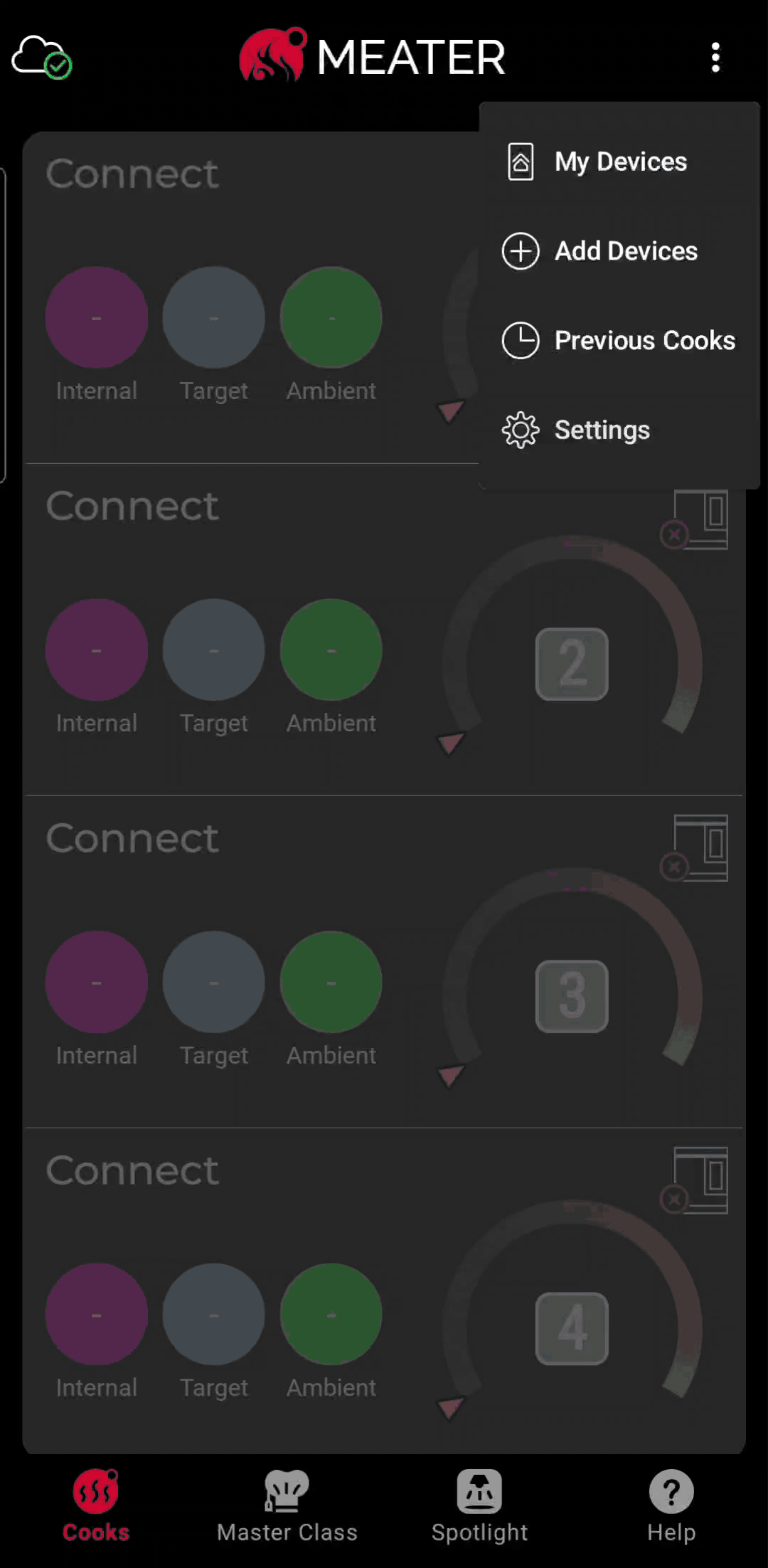 Account Settings Screen