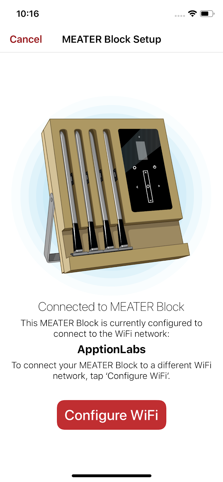 Setting Up & Changing WiFi on MEATER Block