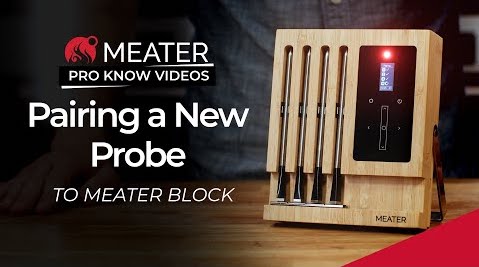Pairing a Probe to MEATER Block video